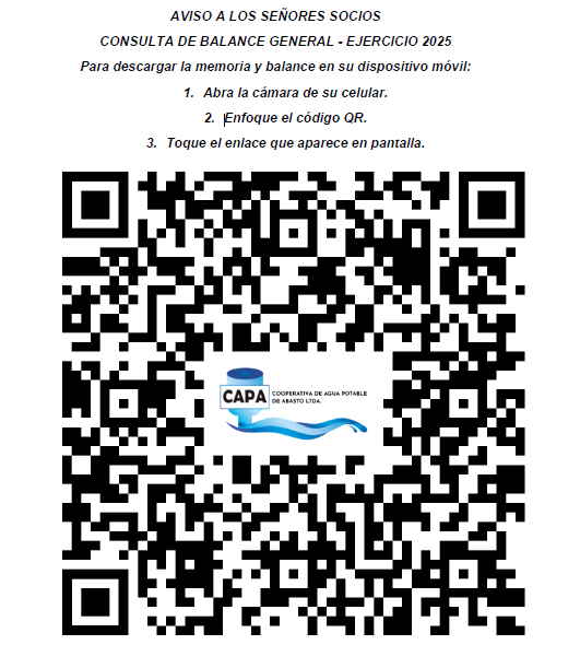 Convocatoria Asamblea Anual Ordinaria